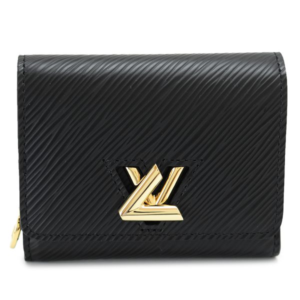 lvwallettwist 1 Louis Vuitton Twist XS Wallet Epi Black