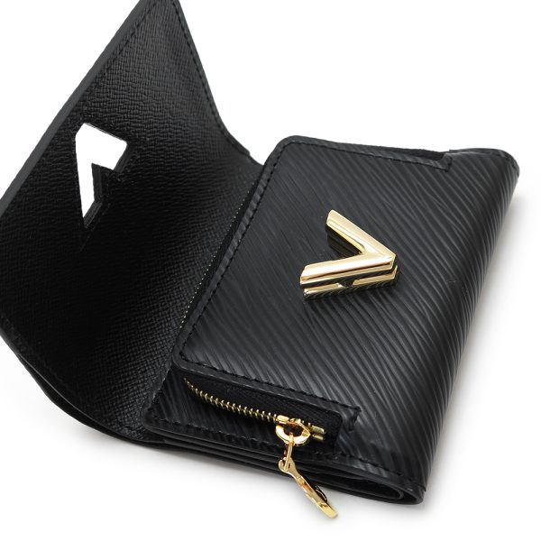 lvwallettwist 4 Louis Vuitton Twist XS Wallet Epi Black