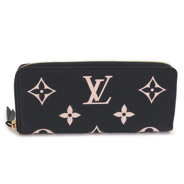 lvwomenswallet 1 Louis Vuitton Clemence Wallet Monogram Black