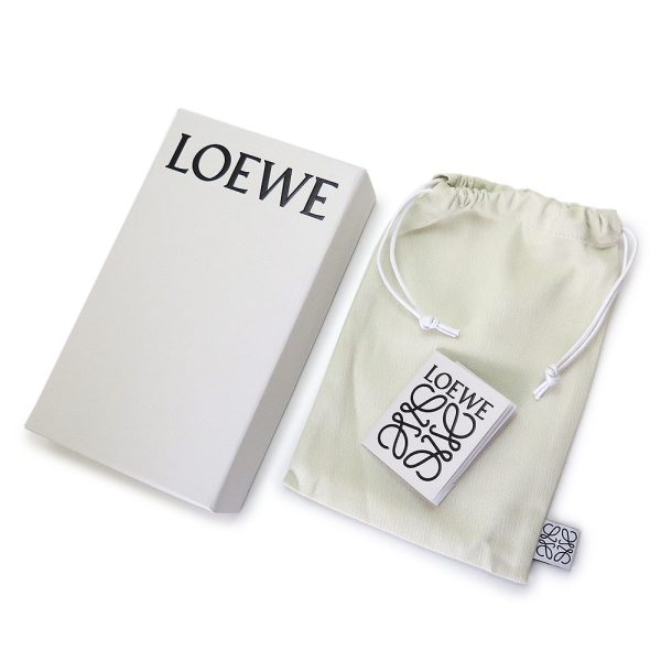 lw lwallet box Loewe Anagram Wallet Toffee