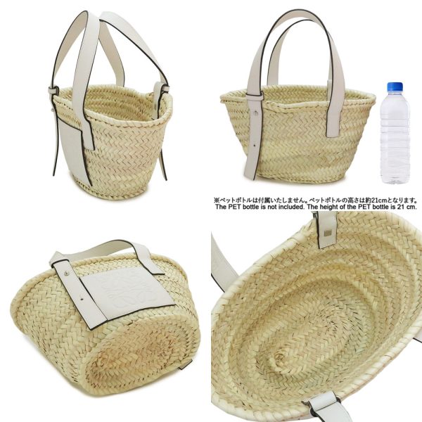 lwbasketsmall 11 Loewe Basket Palm Leaf Bag