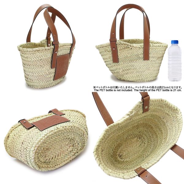 lwbasketsmall 8 Loewe Basket Palm Leaf Bag