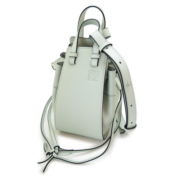 lwhammockdc Loewe Hammock Drawstring Mini Bag Celadon