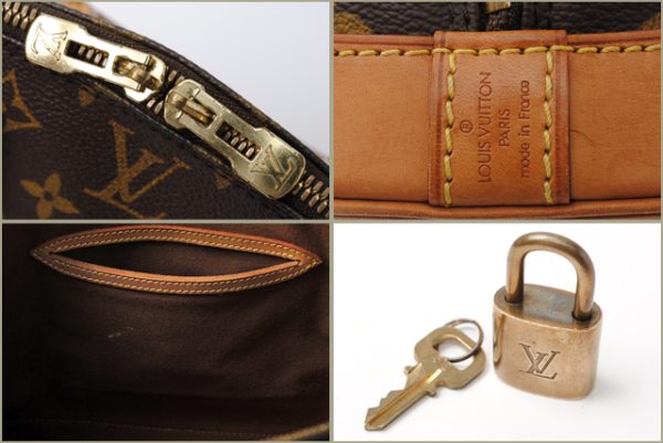 m 0353 2 Louis Vuitton Alma Handbag Monogram Brown