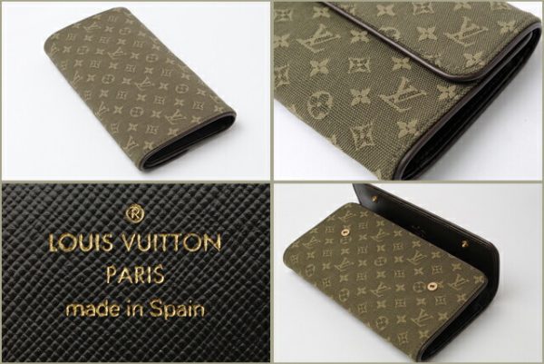 m 0594 2 Louis Vuitton Porto Tresor Wallet Monogram Green