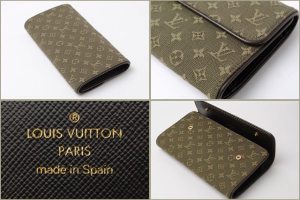 m 0594 2 Louis Vuitton Porto Tresor Wallet Long Monogram Khaki