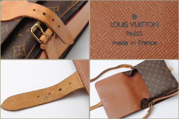 m 1046 5 Louis Vuitton Cartesier Shoulder Bag Monogram Brown