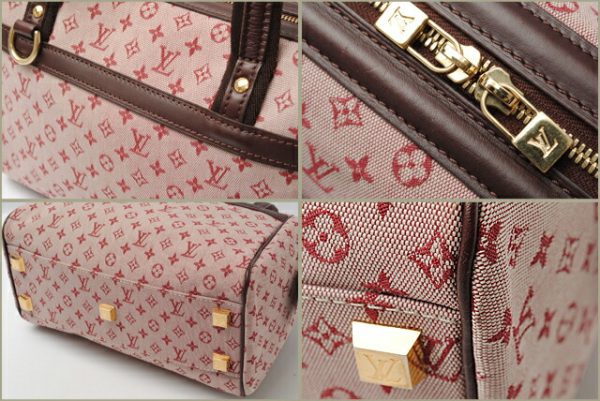 m 1795 2 Louis Vuitton Josephine PM Handbag Monogram Red