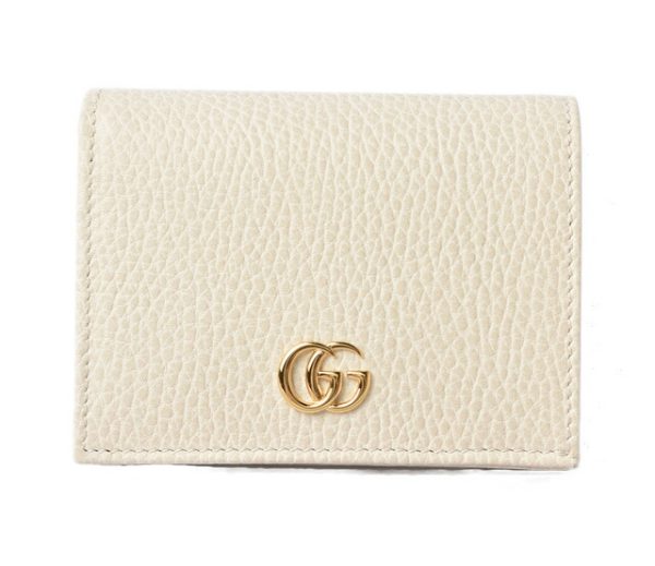 m 210715 24 g 1 Gucci Mini Wallet Petite Marmont Ivory