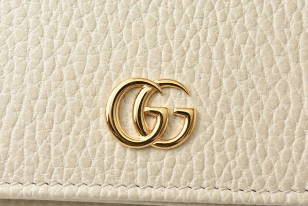 m 210715 24 g 5 Gucci Mini Wallet Petite Marmont Ivory