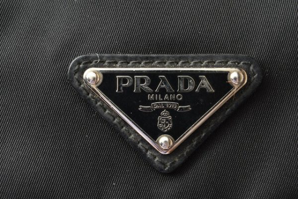 m 210810 09 p 4 Prada Shoulder Bag Tessuto Black