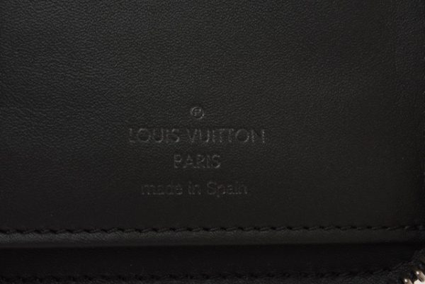 m 210810 12 lv 6 Louis Vuitton Long Wallet Zippy Wallet Damier Infini OnyBlack