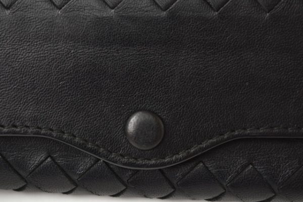 m 210810 14 bv 7 Bottega Veneta Key Case Intrecciato Nappa Black