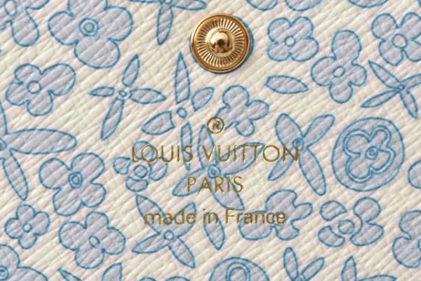 m 210810 22 lv 6 Louis Vuitton Insolit Wallet Mini Monogram Fleuri Violet