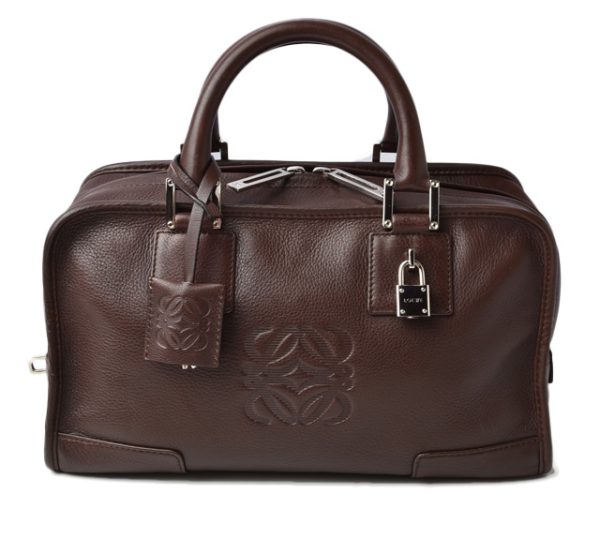 m 210810 35 lo 1 Loewe Handbag Amazona 28 Brown