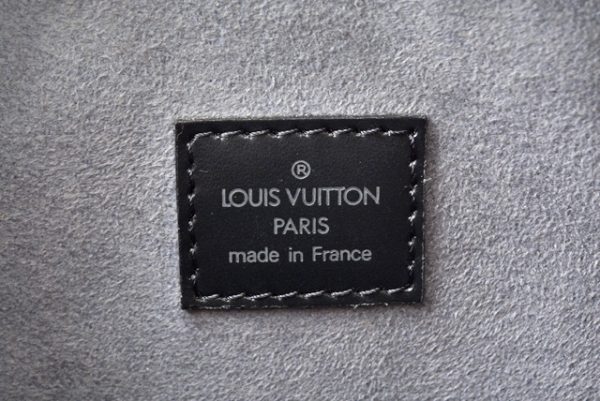 m 210810 49 lv 11 Louis Vuitton Jasmine Handbag Epi Noir