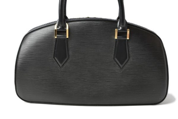 m 210810 49 lv 4 Louis Vuitton Jasmine Handbag Epi Noir