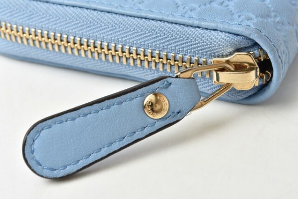 m 210810 64 g 5 Gucci Wallet Micro Guccisima Blue