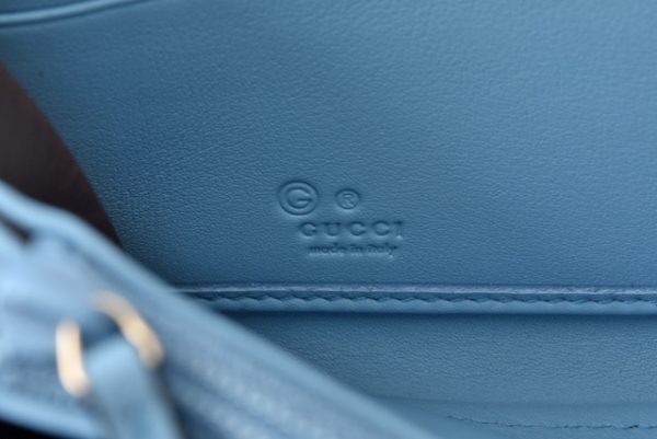 m 210810 64 g 8 Gucci Wallet Micro Guccisima Blue