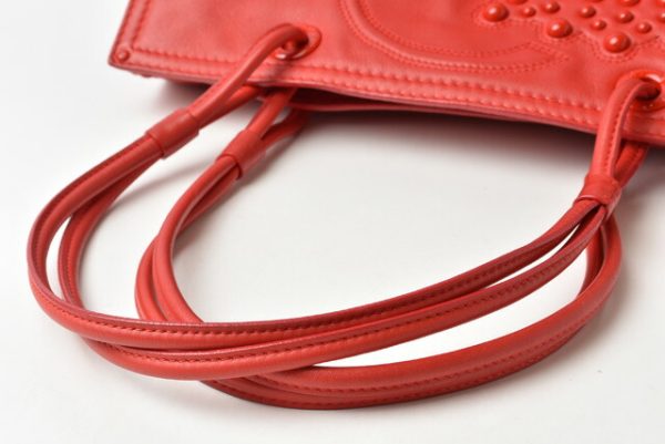 m 210810 72 lo 10 Loewe Anagram Shopper Tote Red