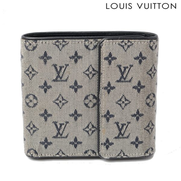 m 328 1 Louis Vuitton Porte Bier Wallet Monogram Blue