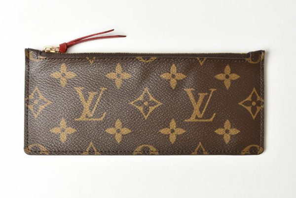 m 711 10 Louis Vuitton Long Wallet Portefeuille Josephine Rouge