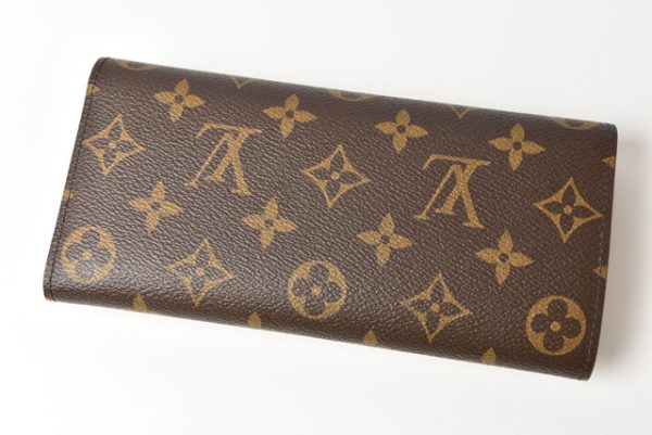 m 711 3 Louis Vuitton Long Wallet Portefeuille Josephine Rouge