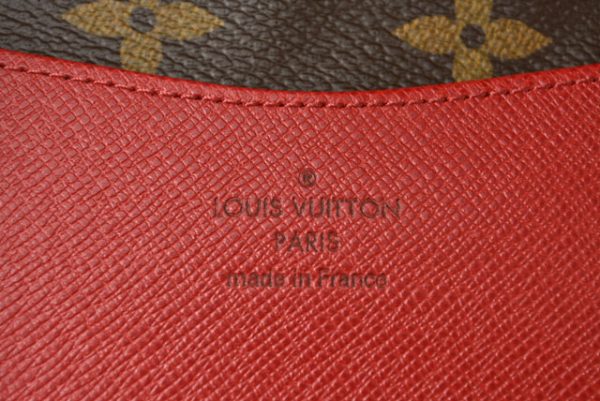 m 711 7 Louis Vuitton Long Wallet Portefeuille Josephine Rouge