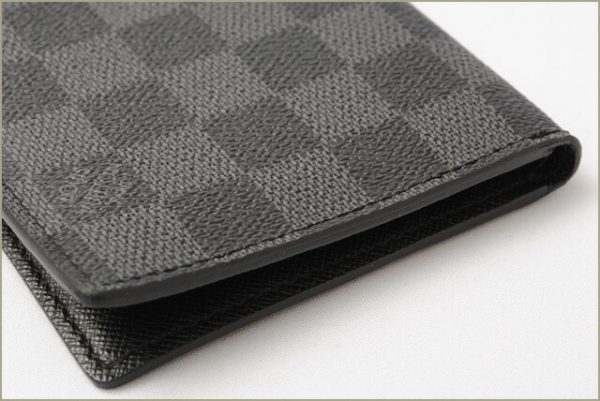 m 935 5 Louis Vuitton Porte Bier 10 Damier Graphite Wallet Black