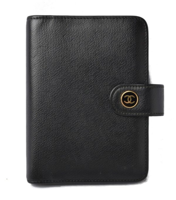 m210910 06 ch 1 CHANEL Notebook Black