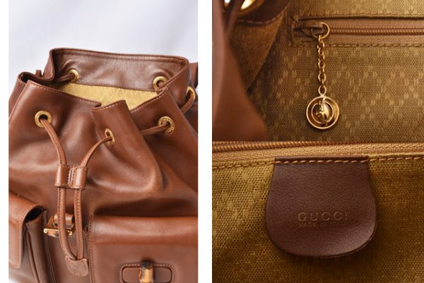 m21091b 32 g 10 Gucci Rucksack Brown