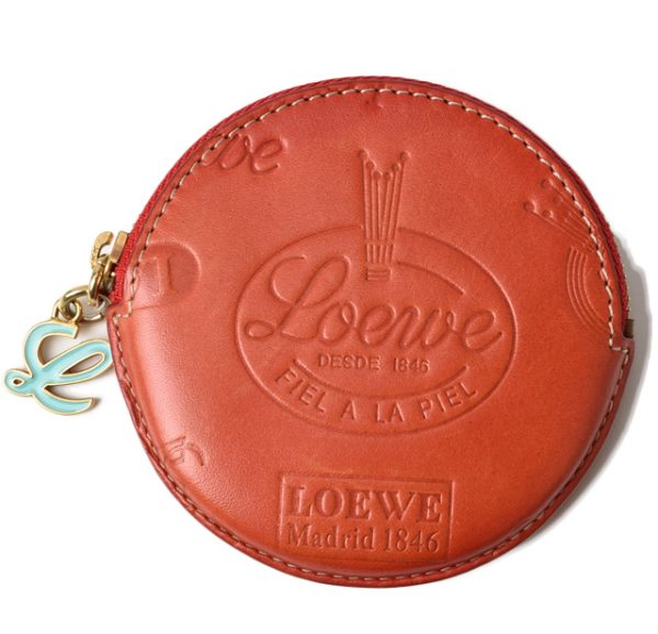 m21091b 47 lo 1 Loewe Coin Case 160th Anniversary Coral Red