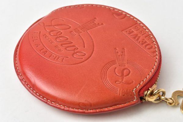 m21091b 47 lo 4 Loewe Coin Case 160th Anniversary Coral Red