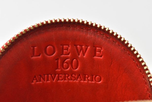 m21091b 47 lo 6 Loewe Coin Case 160th Anniversary Coral Red