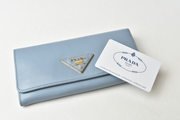 m21091b 48 p 12 Prada Long Wallet Pass Case Astrale Leather