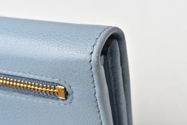 m21091b 48 p 15 Prada Long Wallet Pass Case Astrale Blue