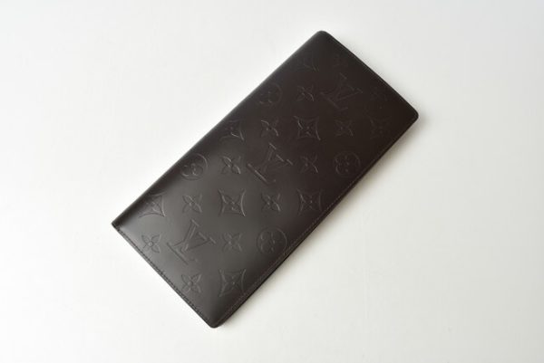 m21091b 52 lv 2 Louis Vuitton Double Wallet Set Monogram Glace Cafe