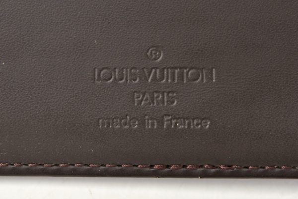 m21091b 52 lv 6 Louis Vuitton Double Wallet Set Monogram Glace Cafe