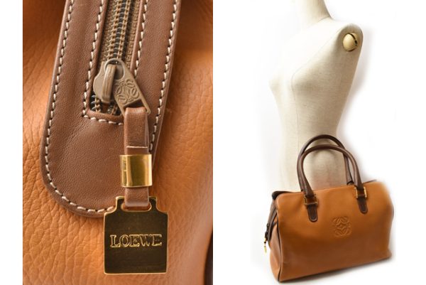 m211010 23 lo 5 Loewe Anagram Mini Bag Camel Brown