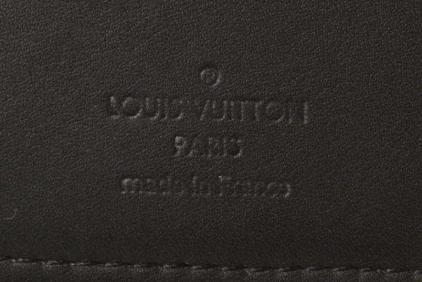 m211010 30 lv 5 Louis Vuitton Long Wallet Portefeuille Brother Infinity Black