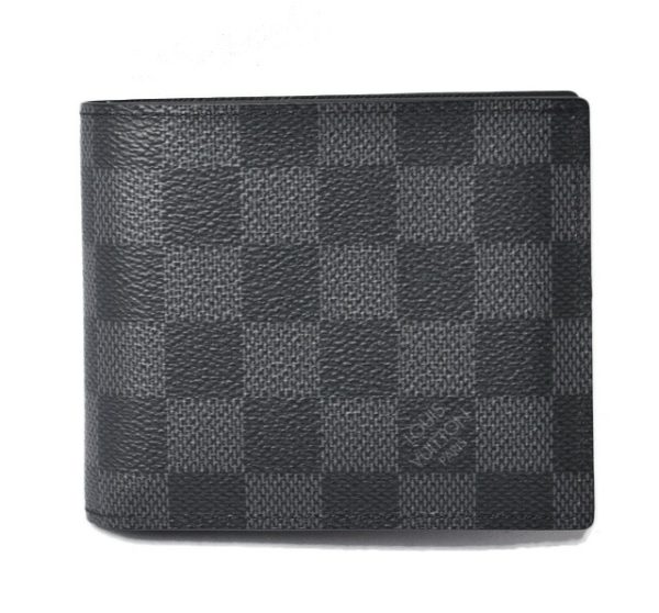 m211010 32 lv 1 Louis Vuitton Wallet Damier Graphite