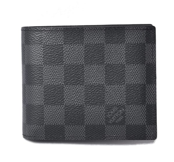 m211010 32 lv 1 Louis Vuitton Marco Wallet BifDamier Graphite