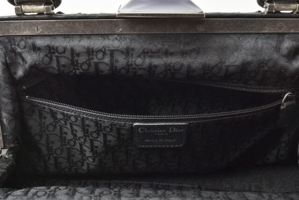 m211010 33 d 10 Dior Dior Tote Bag Lambskin Black