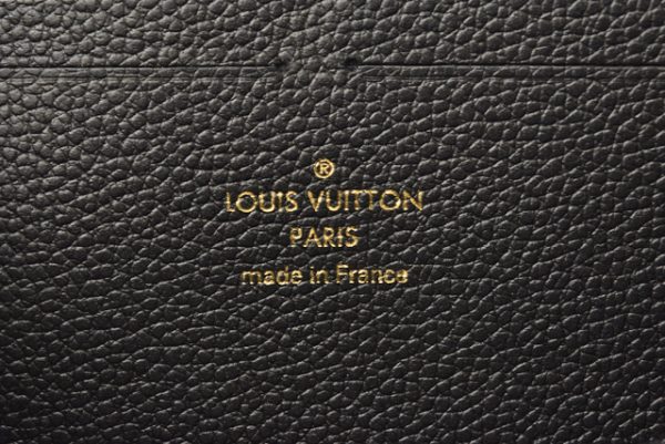 m211010 38 lv 8 Louis Vuitton Clemence Wallet Long Empreinte Noir Black