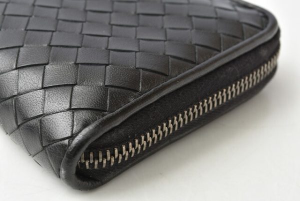 m211010 48 bv 4 Bottega Veneta Long Wallet Black