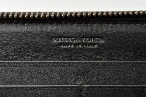 m211010 48 bv 8 Bottega Veneta Long Wallet Black