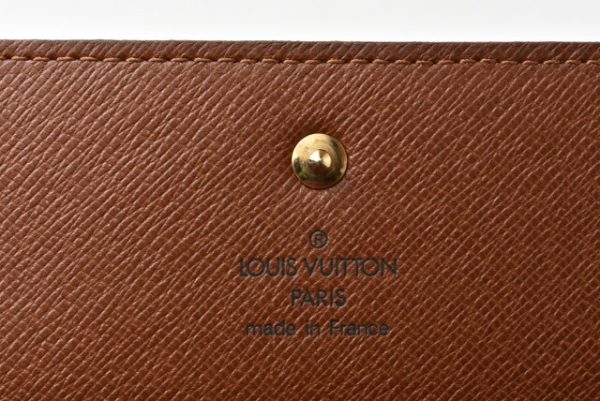 m211010 49 lv 5 Louis Vuitton Porto Tresor Wallet TrifMonogram Brown