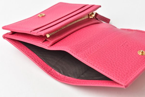 m211010 58 g 10 Gucci Mini Wallet Petite Marmont Pink