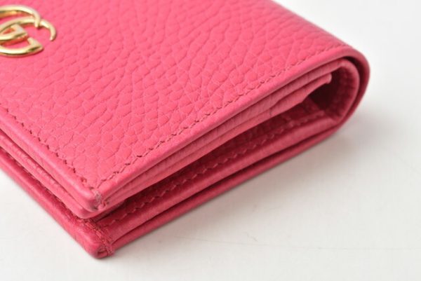 m211010 58 g 4 Gucci Mini Wallet Petite Marmont Pink