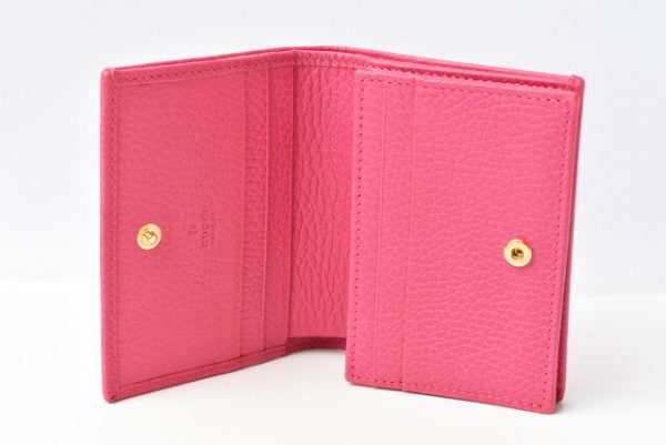 m211010 58 g 5 Gucci Mini Wallet Petite Marmont Pink